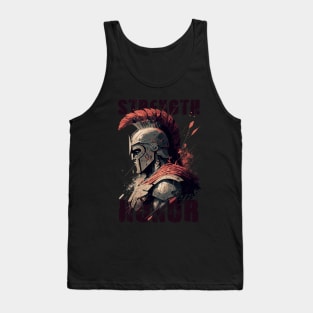 The Legendary Spartan: A Symbol of Strength and Honor Tank Top